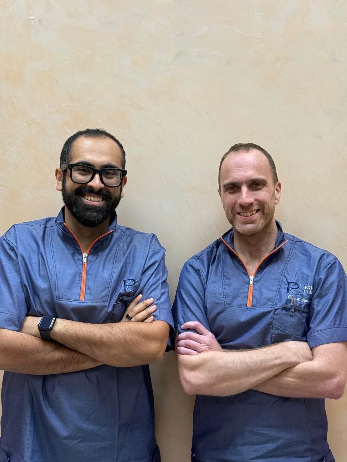 Due professionisti insieme nello studio Prime Clinic